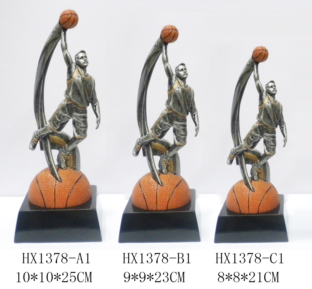 Resin crafts Sports Trophy gift ornaments