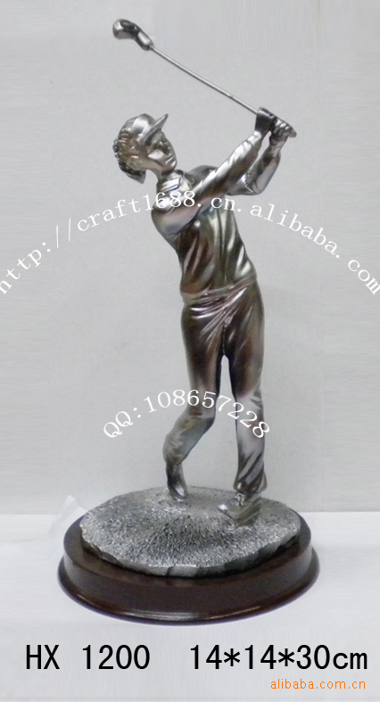 Resin crafts Sports Trophy gift ornaments