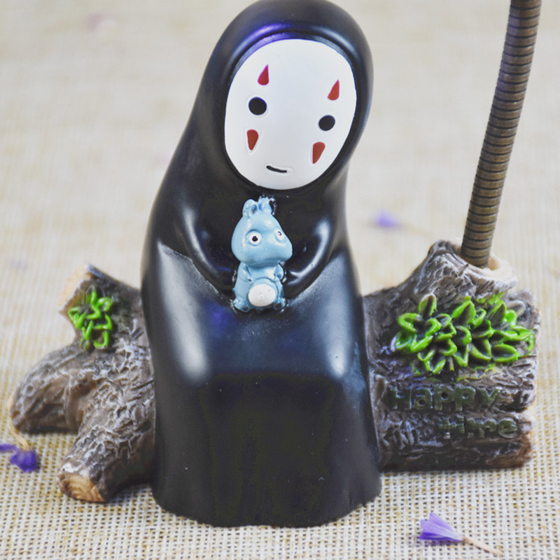 Home creative display resin crafts no face male LED night light student gift display a birthday gift