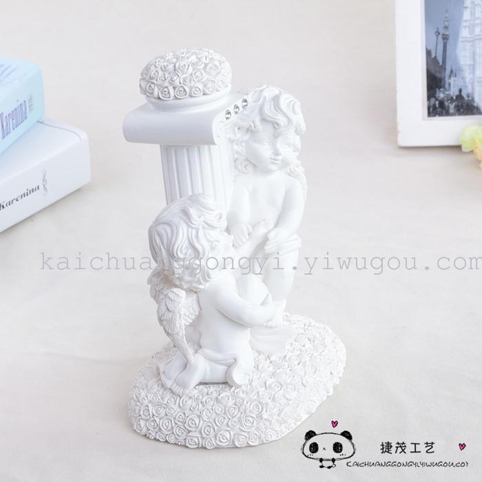 European resin crafts wedding TV cabinet decoration Cupid European resin crafts wedding TV cabinet decoration Cupid