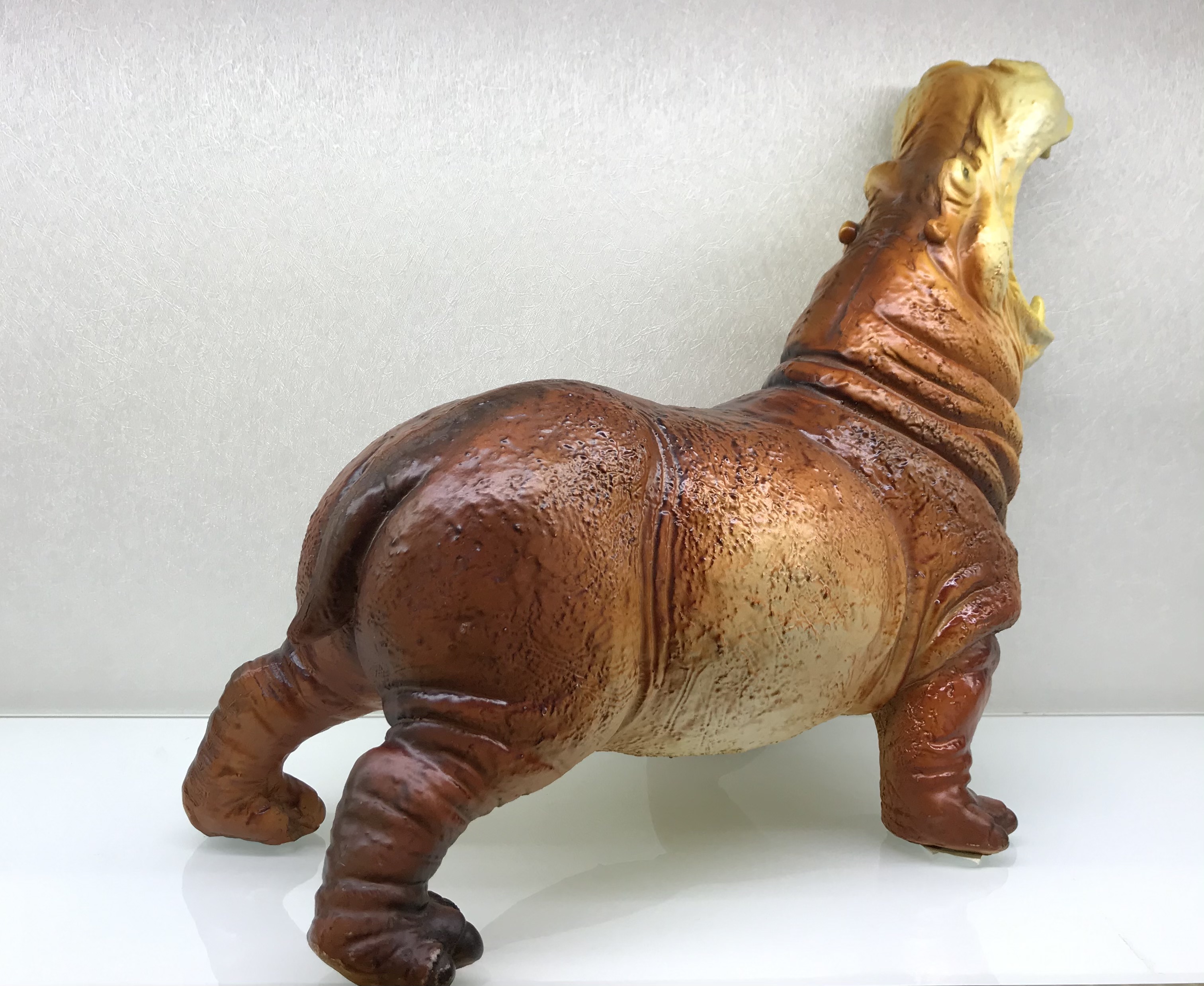 Resin Crafts Modern Minimalist Simulation Hippo Home Furnishings Ornaments Craft Gift Factory Direct Sales