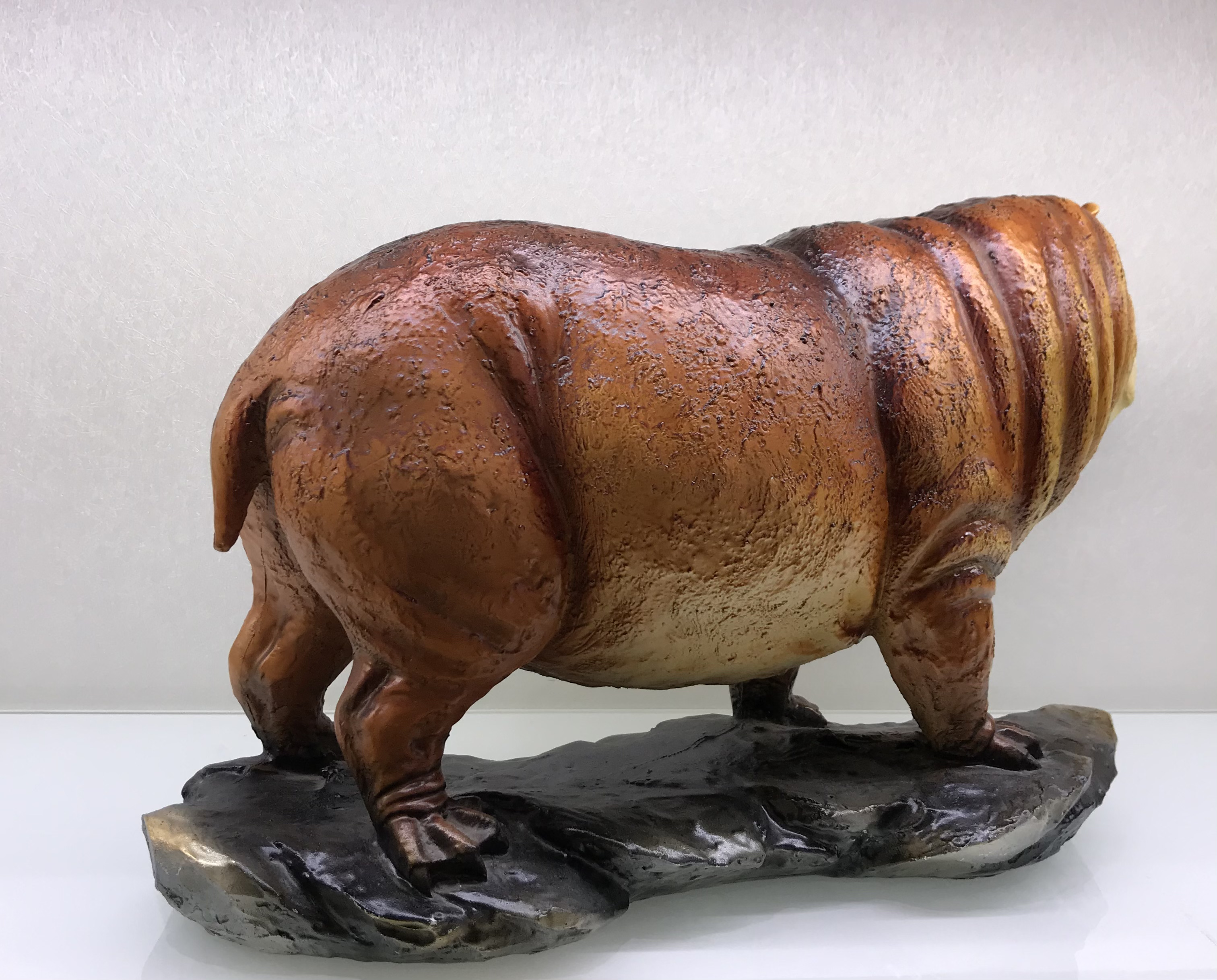 Resin Crafts Modern Minimalist Simulation Hippo Home Furnishings Ornaments Craft Gift Factory Direct Sales