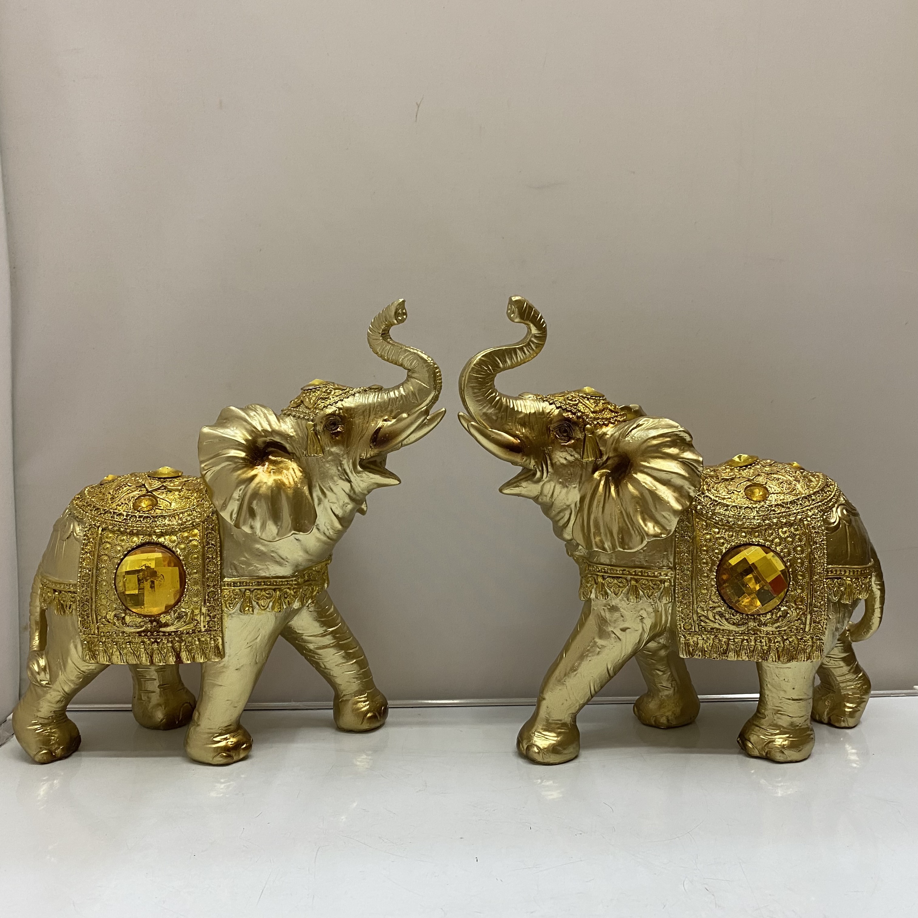 Resin Crafts Southeast Asian Style Golden Object Home Living Room Entrance Decorative Craft Gift Small Ornaments