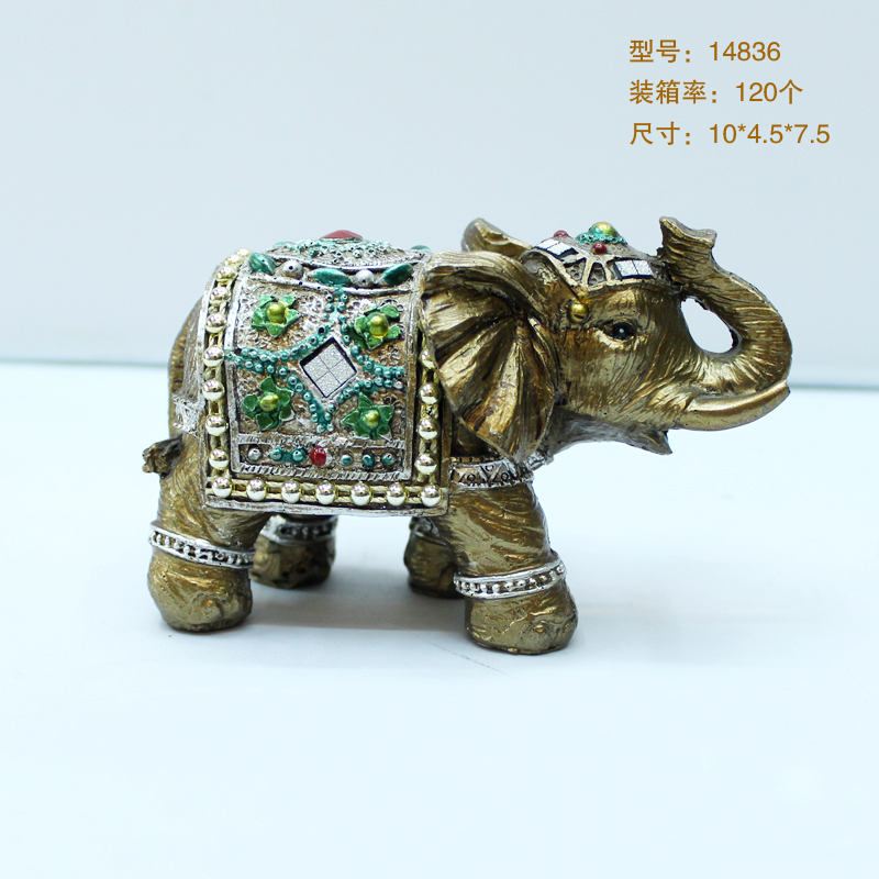 Resin Crafts Southeast Asian Style Elephant Home Furnishings Ornaments