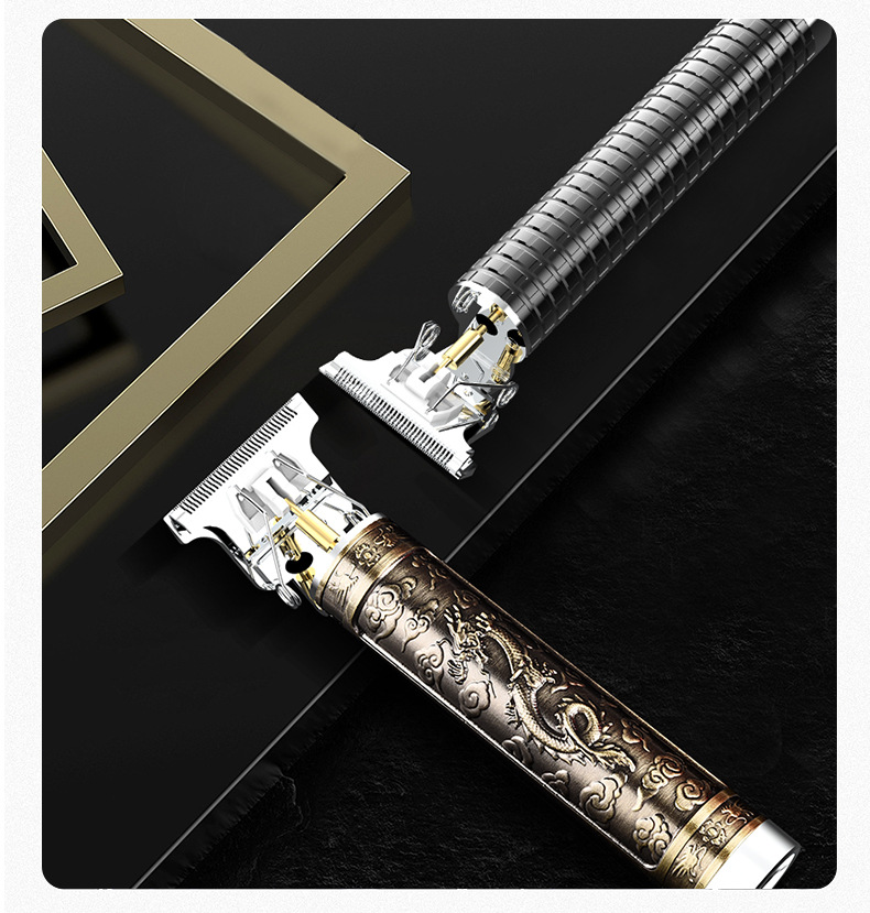 Hair Clipper Carving Buddha Head Shaving Head Electric Hair Clipper Charging Hair Clipper Electric Hair Clipper Whole
