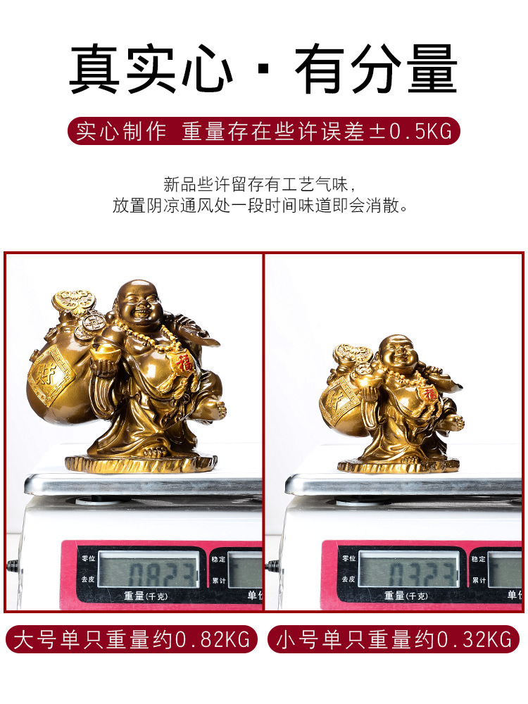 Tea Pet Decoration Flush Color Changing Zen Cloth Bag Monk Tea Table Decoration Creative Maitreya Buddha Tea Art Tea Set