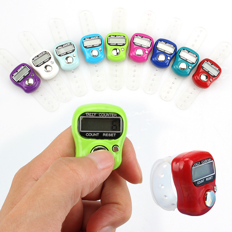 Factory Direct Sales Buddha Counter Ring Manual Thumb Counter Electronic Display Finger Tally Counter Wholesale