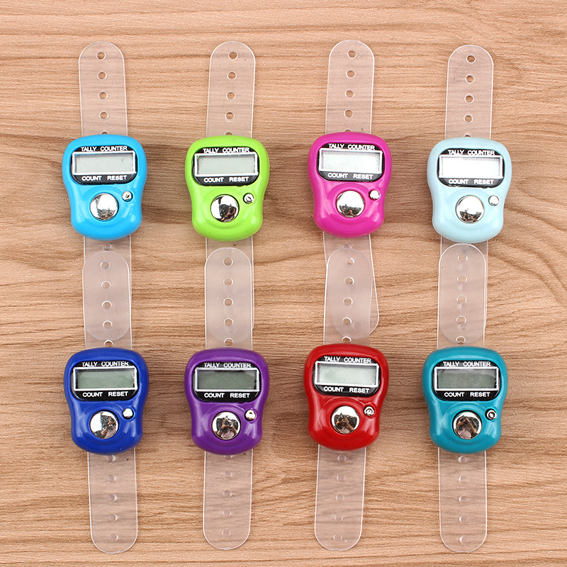 Factory Direct Sales Buddha Counter Ring Manual Thumb Counter Electronic Display Finger Tally Counter Wholesale