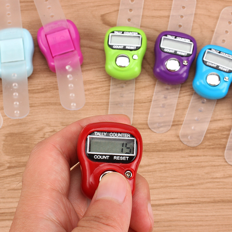 Factory Direct Sales Buddha Counter Ring Manual Thumb Counter Electronic Display Finger Tally Counter Wholesale