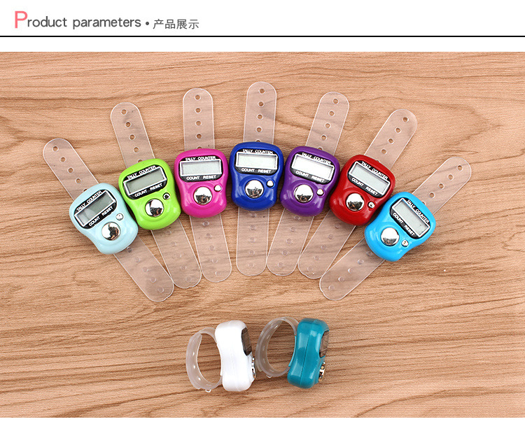 Factory Direct Sales Buddha Counter Ring Manual Thumb Counter Electronic Display Finger Tally Counter Wholesale