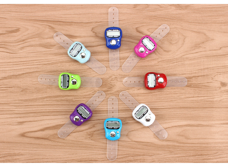 Factory Direct Sales Buddha Counter Ring Manual Thumb Counter Electronic Display Finger Tally Counter Wholesale