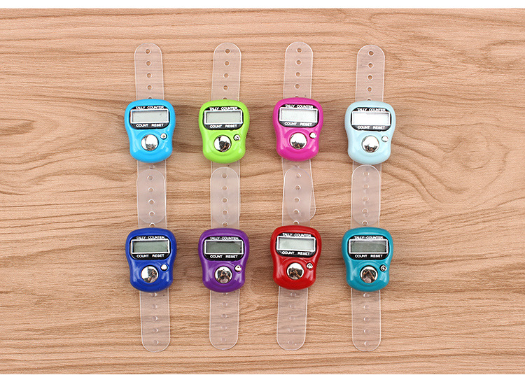 Factory Direct Sales Buddha Counter Ring Manual Thumb Counter Electronic Display Finger Tally Counter Wholesale