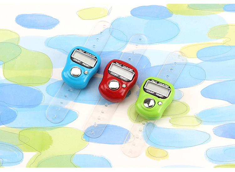 Factory Direct Sales Buddha Counter Ring Manual Thumb Counter Electronic Display Finger Tally Counter Wholesale