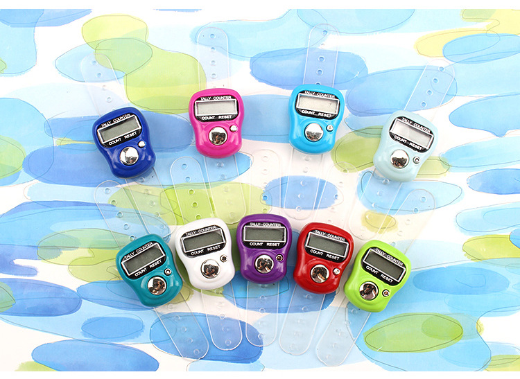 Factory Direct Sales Buddha Counter Ring Manual Thumb Counter Electronic Display Finger Tally Counter Wholesale