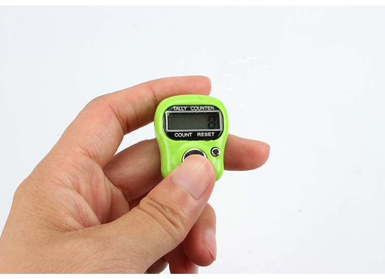 Factory Direct Sales Buddha Counter Ring Manual Thumb Counter Electronic Display Finger Tally Counter Wholesale