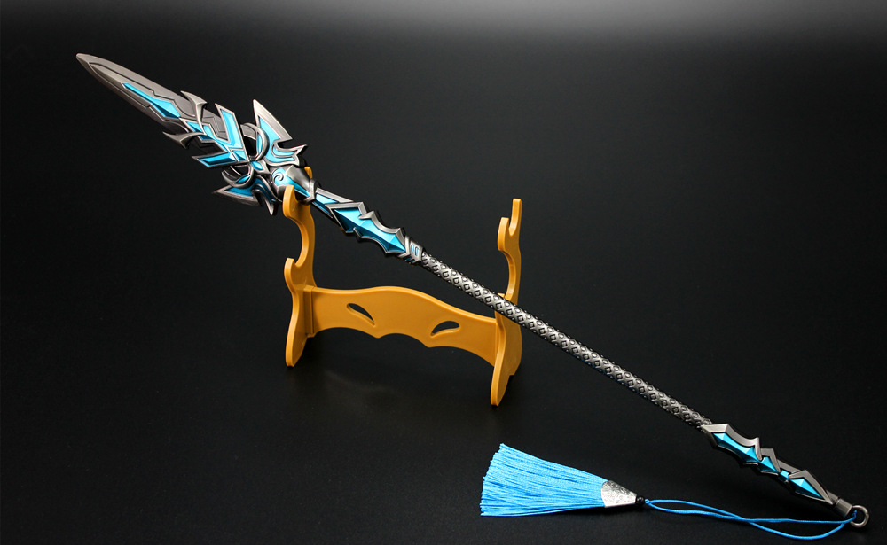 Douluo Gift Box Xuantian, Baolu Tangsan Haotian Hammer Buddha Anger Tang Lian Sleeve Sword Weapon Alloy Model Ornaments Douluo Gift Box Xuantian, Baolu Tangsan Haotian Hammer Buddha Anger Tang Lian Sleeve Sword Weapon Alloy Model Ornaments