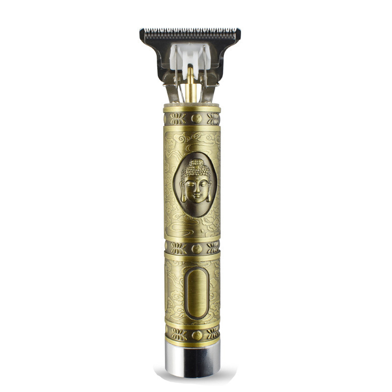CrossBorder Exclusive T9 Dragon and Phoenix Buddha Head Hair Clipper Electric Clipper Razor Retro Oil Head Clipper