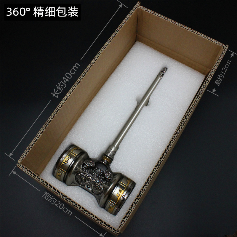 Hammer Blue Silver Tyrannite Gun Chen Xin Seven Killing Sword Sleeve Sword Buddha Anger Tang Lian Model Toy Decoration