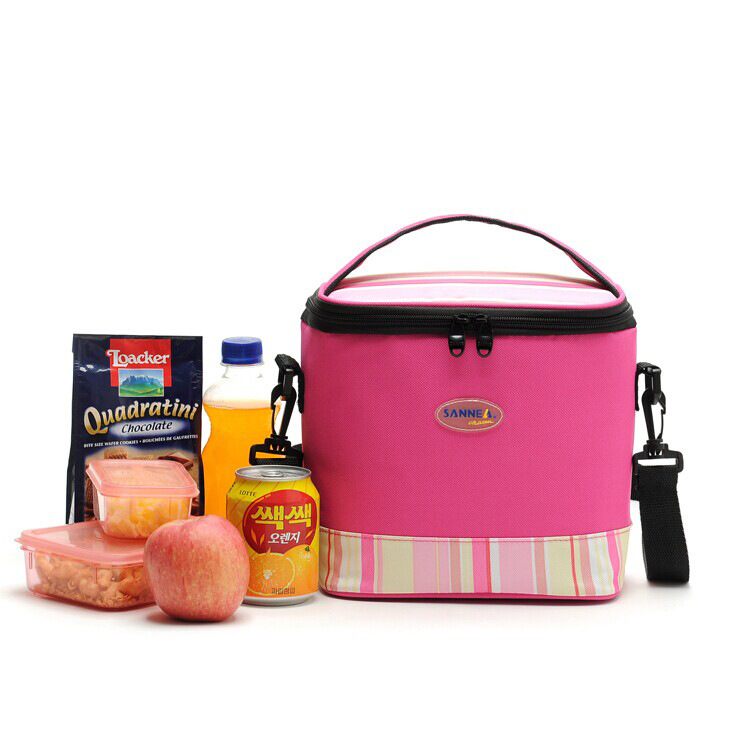2015 summer new three portable ice bag portable 6L Oxford cloth Lunchbox Lunch Bag 3 color mix