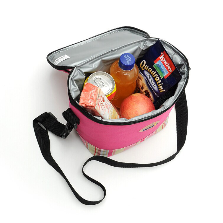 2015 summer new three portable ice bag portable 6L Oxford cloth Lunchbox Lunch Bag 3 color mix
