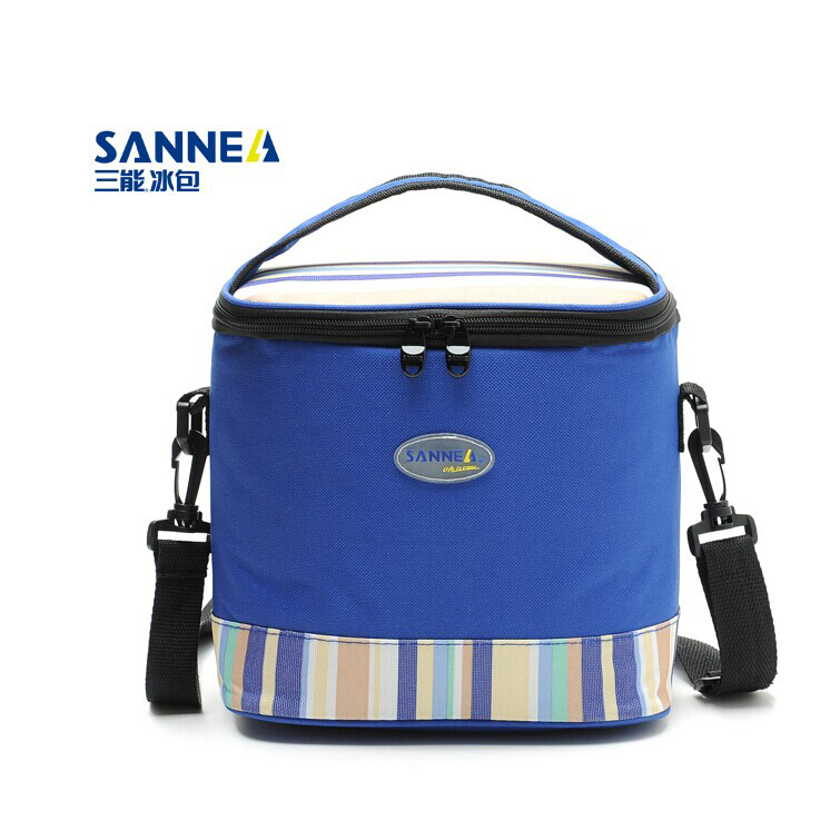 2015 summer new three portable ice bag portable 6L Oxford cloth Lunchbox Lunch Bag 3 color mix