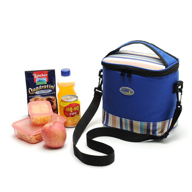 2015 summer new three portable ice bag portable 6L Oxford cloth Lunchbox Lunch Bag 3 color mix