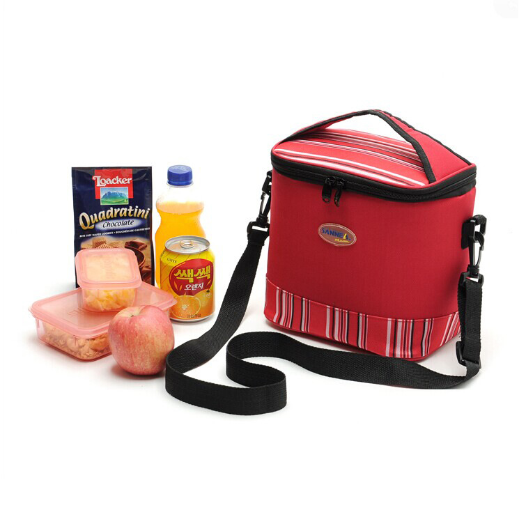 2015 summer new three portable ice bag portable 6L Oxford cloth Lunchbox Lunch Bag 3 color mix