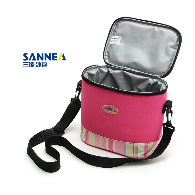 2015 summer new three portable ice bag portable 6L Oxford cloth Lunchbox Lunch Bag 3 color mix