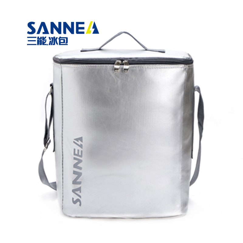 M ice bag leather clad silver thermal insulation membrane insulation bag lunch lunch bag manufacturers spot wholesale