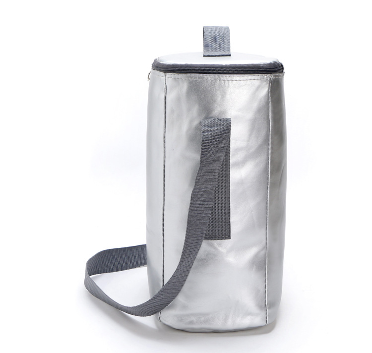 M ice bag leather clad silver thermal insulation membrane insulation bag lunch lunch bag manufacturers spot wholesale