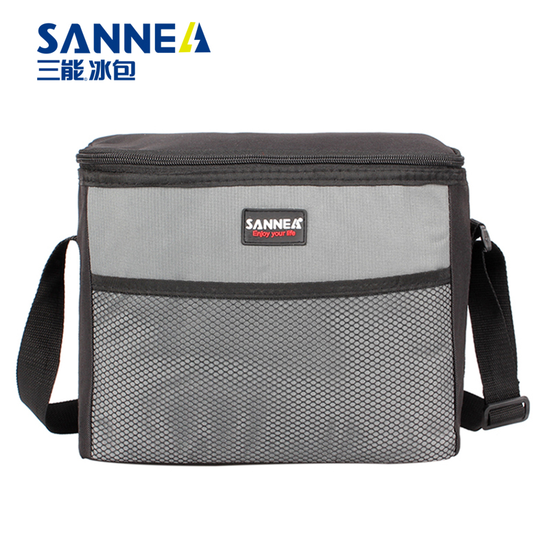 Sanne New Insulated Lunch Box Bag Outdoor Cold Preservation Picnic Bag PEVA Lunch Bag Thermal Bag Portable Ice Bag