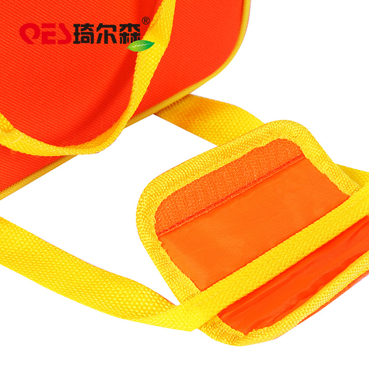 Qiersen rear package delivery ice bag hand zipper double-layer ice bag delivery bento bag wholesale