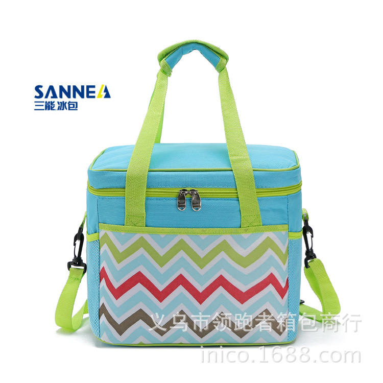 S 11L new wave Oxford cloth ice bag portable double layer waterproof thermal insulation bag factory