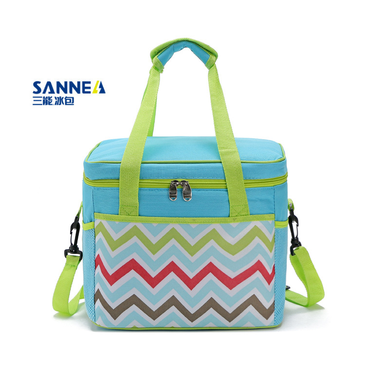 S 11L new wave Oxford cloth ice bag portable double layer waterproof thermal insulation bag factory