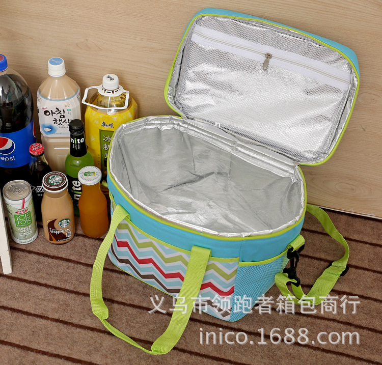 S 11L new wave Oxford cloth ice bag portable double layer waterproof thermal insulation bag factory