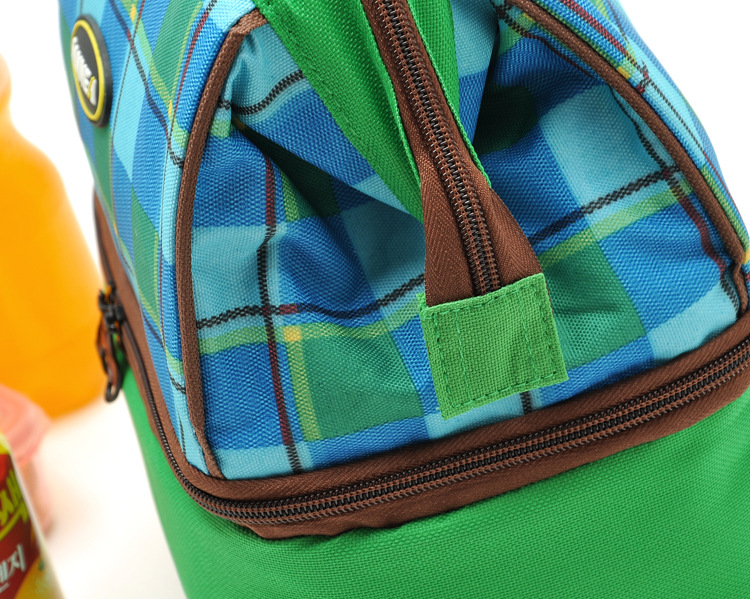 Three new portable ice bag double green lunch box bag bag wholesale spot fresh milk