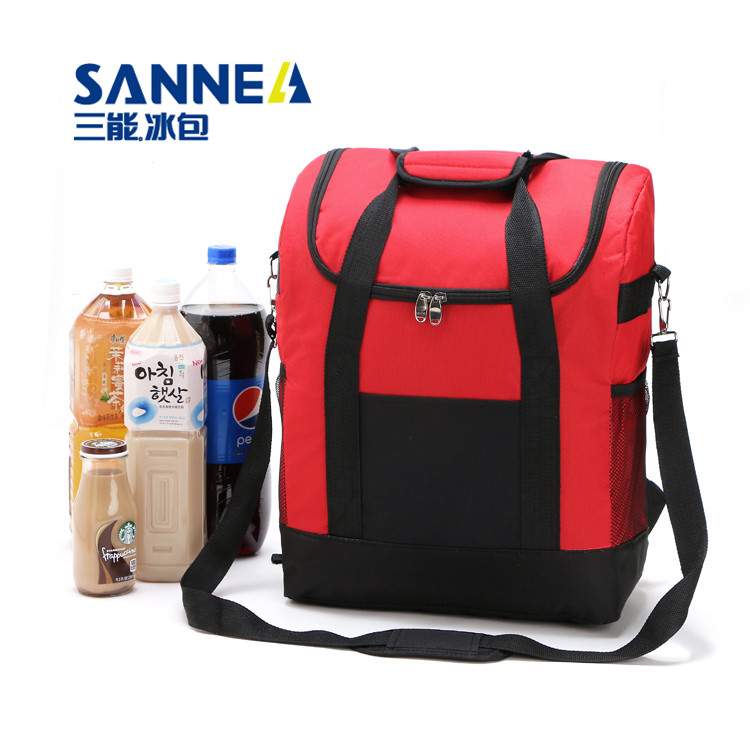 Oxford cloth insulation multi functional shoulders back milk package 25L package of three color ice bag