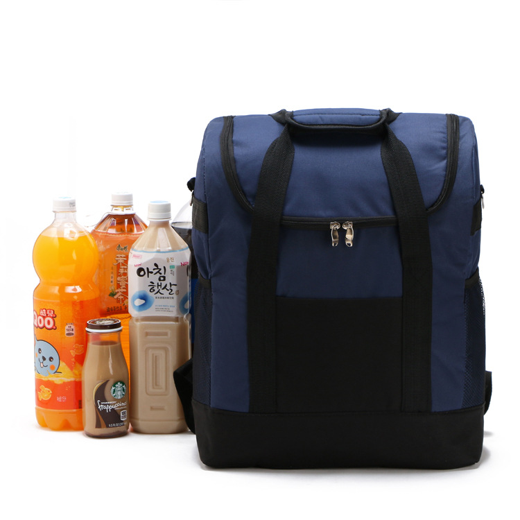 Oxford cloth insulation multi functional shoulders back milk package 25L package of three color ice bag
