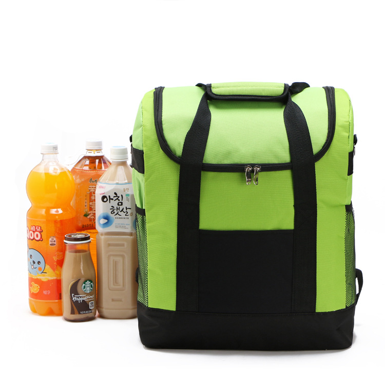 Oxford cloth insulation multi functional shoulders back milk package 25L package of three color ice bag