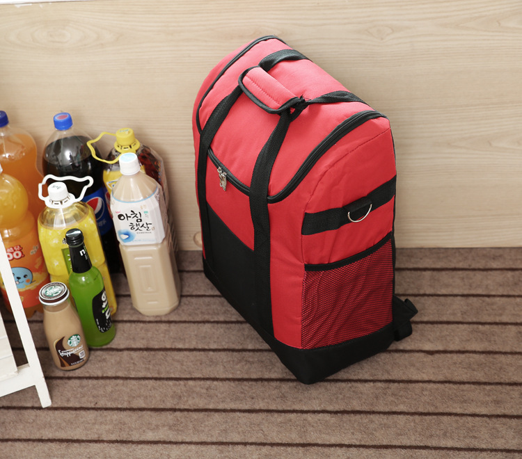 Oxford cloth insulation multi functional shoulders back milk package 25L package of three color ice bag