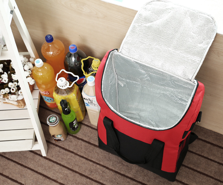 Oxford cloth insulation multi functional shoulders back milk package 25L package of three color ice bag