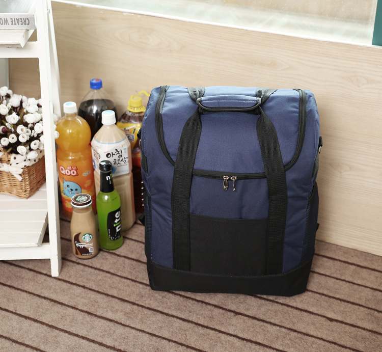 Oxford cloth insulation multi functional shoulders back milk package 25L package of three color ice bag