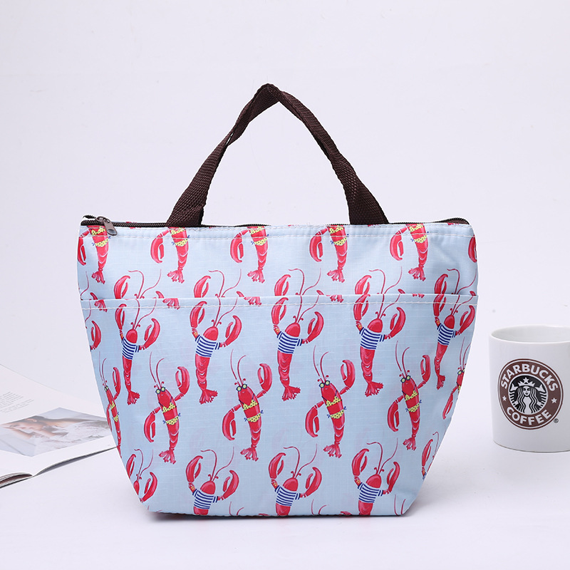 Printed Oxford Cloth Portable Ice Bag Thermal Bag Ice Pack Lunch Bag Lunch Box Bag Outdoor Picnic Bag Insulated Bag Printed Oxford Cloth Portable Ice Bag Thermal Bag Ice Pack Lunch Bag Lunch Box Bag Outdoor Picnic Bag Insulated Bag
