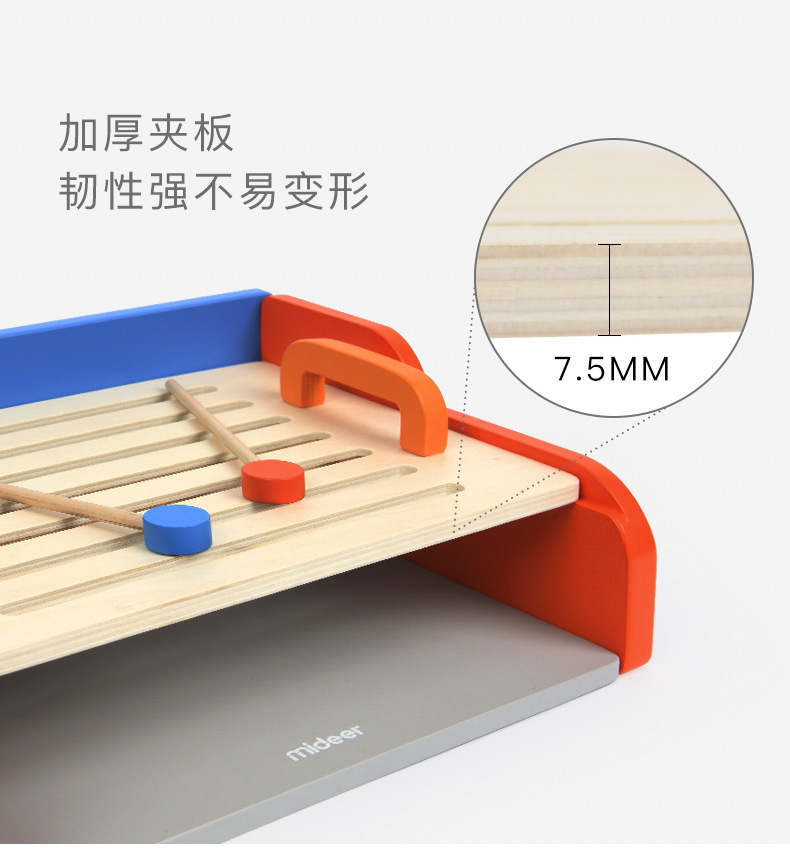 Mideer Milu Children's Simulation Wooden Doctor Toy First-Aid Kit Play House Medicine Box Appliance Stethoscope Mideer Milu Children's Simulation Wooden Doctor Toy First-Aid Kit Play House Medicine Box Appliance Stethoscope