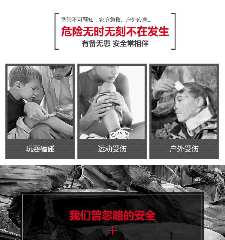 Kit Household Outdoor Car Emergency Kit Family FirstAid Kit First Aid Supplies Travel Portable Earthquake Medicine Box