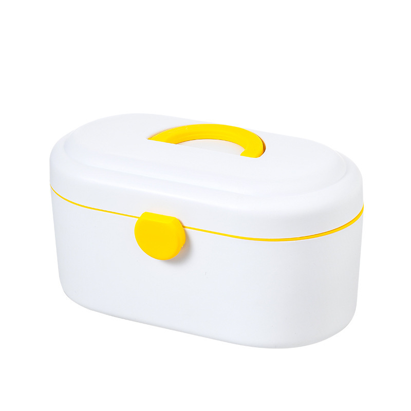 Household Plastic Medicine Cabinet Large Capacity Medicine Storage Box Moisture-Proof First Aid Kit