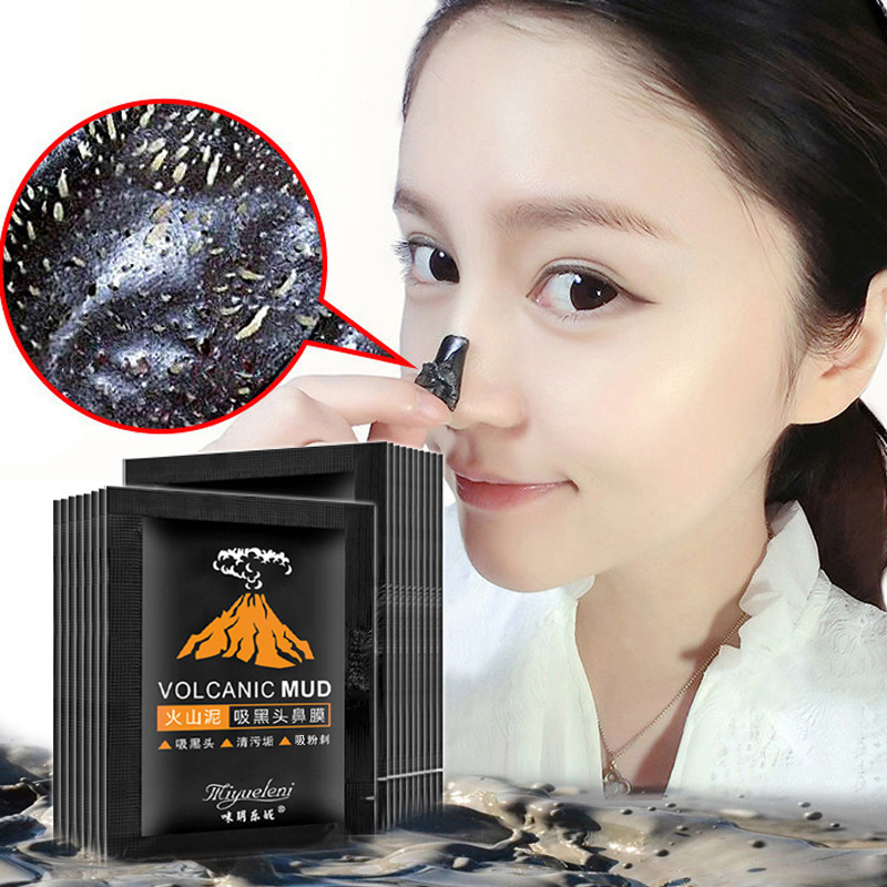 Mi Xiaoloni Mineral Clay Blackhead Suction Nasal Membrane Blackhead Suction Mask Tearing Shrink Pores Nasal Sticker