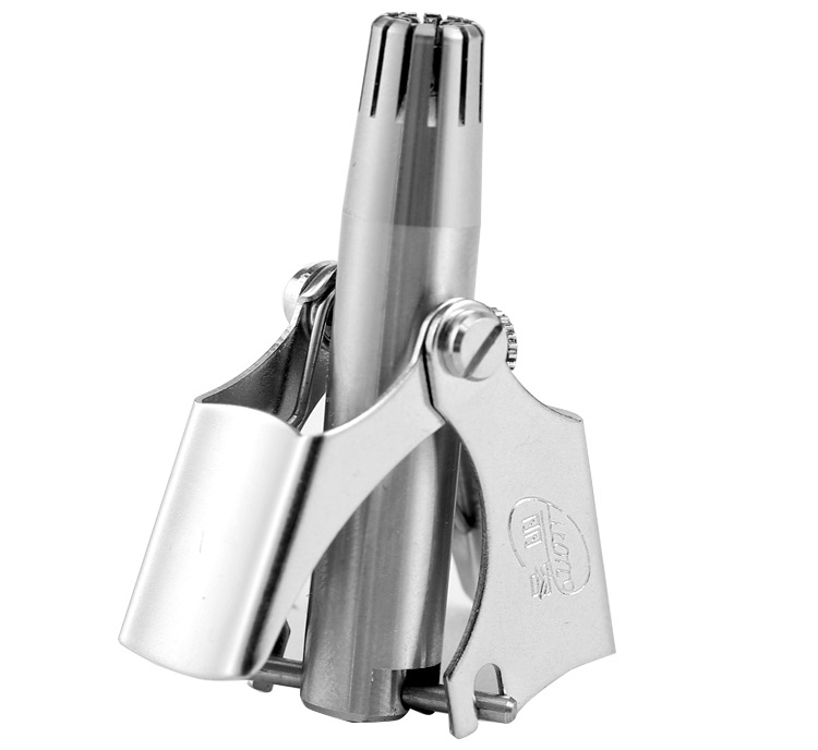 New Stainless Steel Nose Hair Trimmer Men&#039;s Manual Nose Hair Trimmer Nose Hair Scissors Shaving Nasal Knife