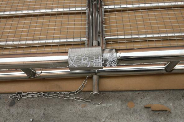Stainless steel basket stretcher foldable helicopter sea rescue stretcher can be split ship type stretcher