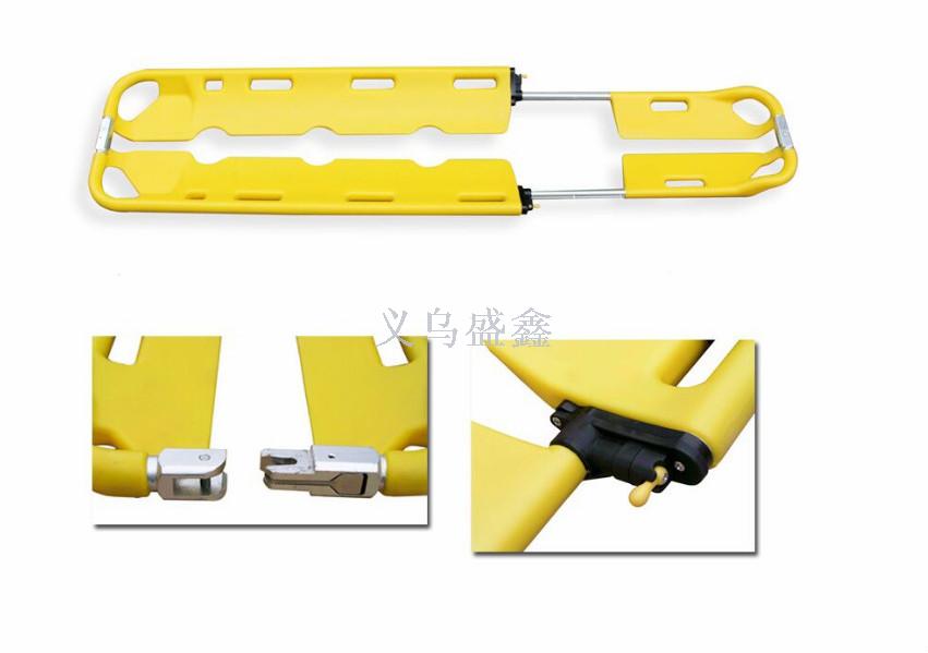 Aluminium alloy shovel stretcher ambulance stretcher detachable stretcher collapsible aluminium alloy fire stretcher